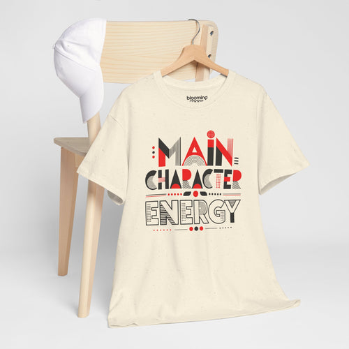 Main Character Energy Unisex T-Shirt | Premium Cotton Tee for Men & Women