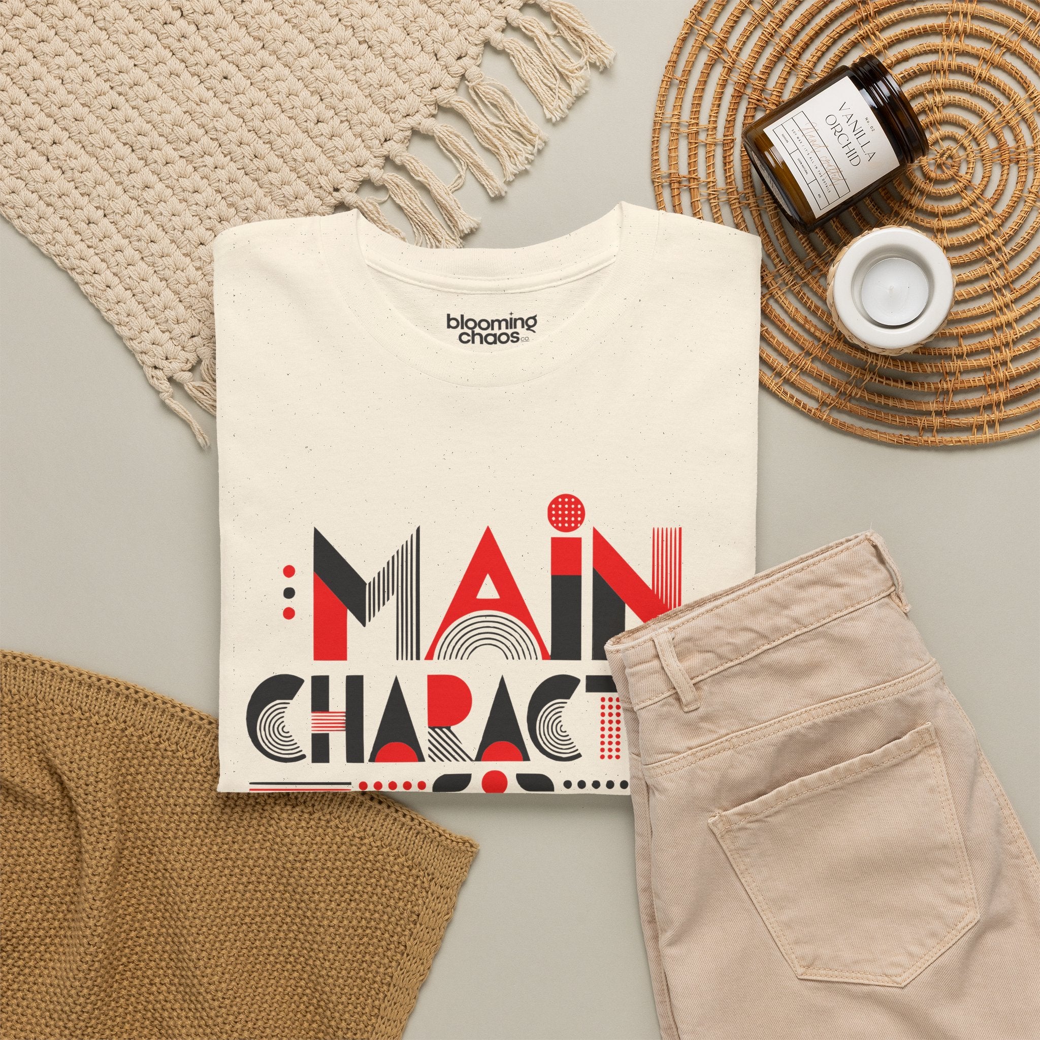 Main Character Energy Unisex T-Shirt | Premium Cotton Tee for Men & Women