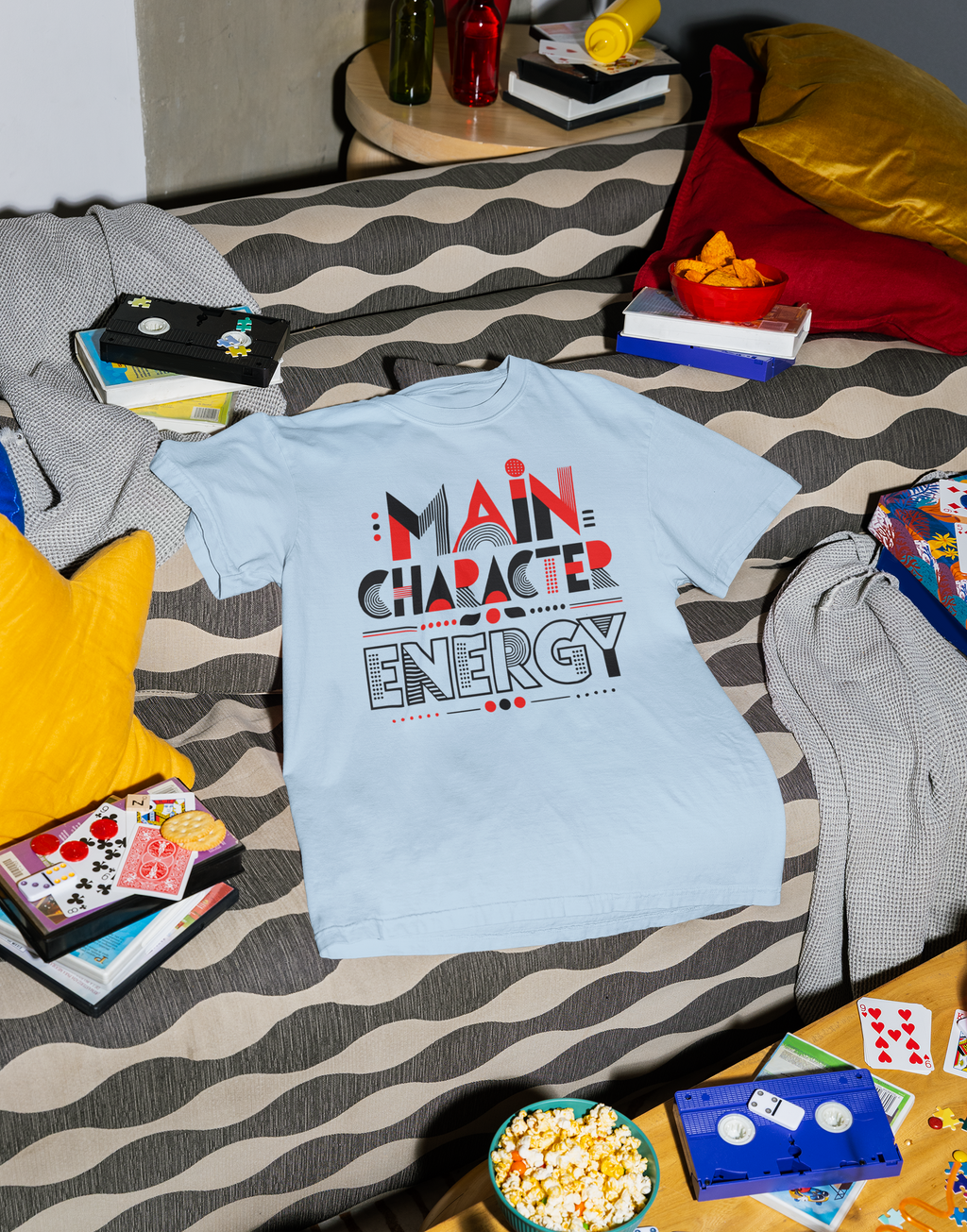 Main Character Energy Unisex T-Shirt | Premium Cotton Tee for Men & Women