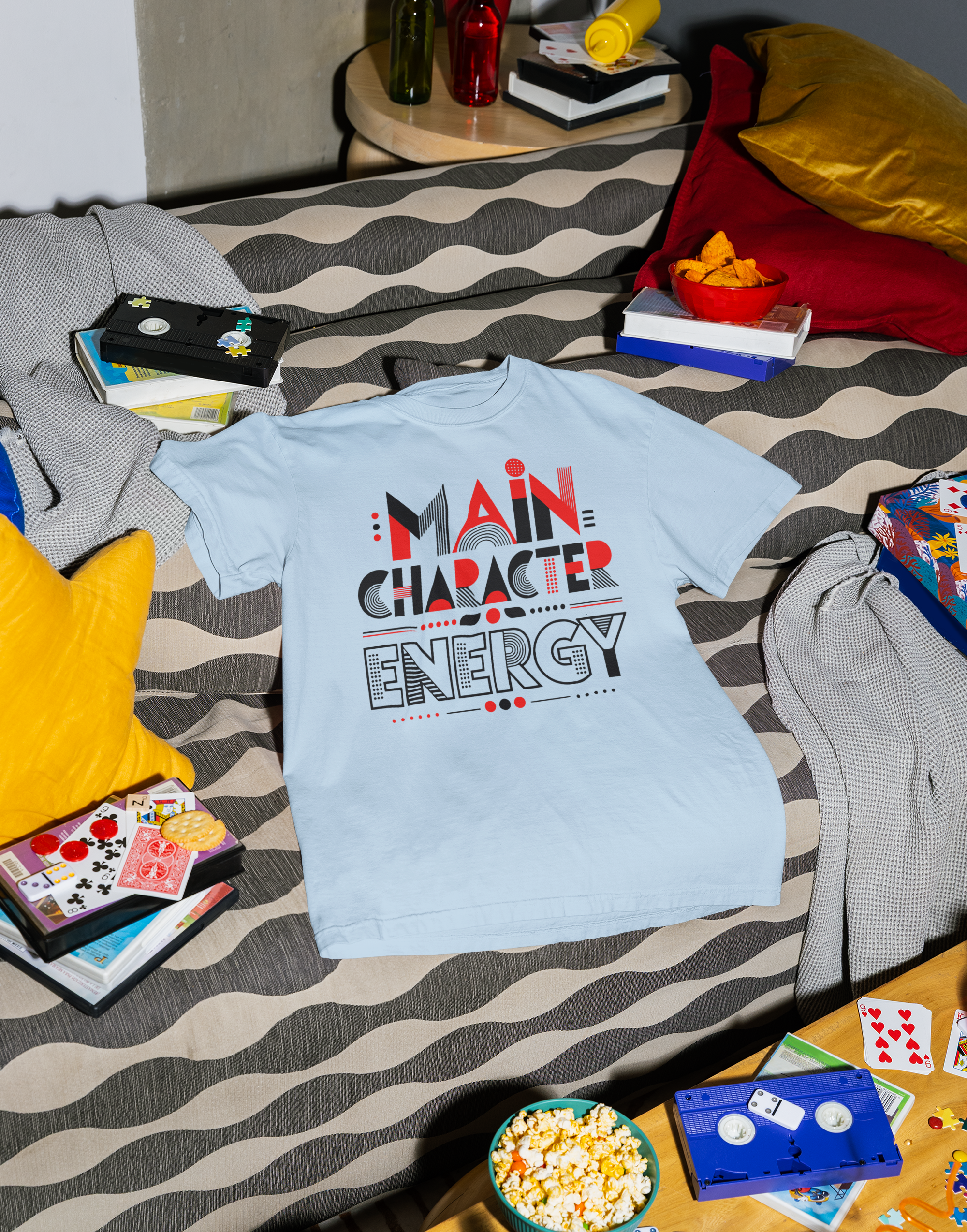 Main Character Energy Unisex T-Shirt | Premium Cotton Tee for Men & Women