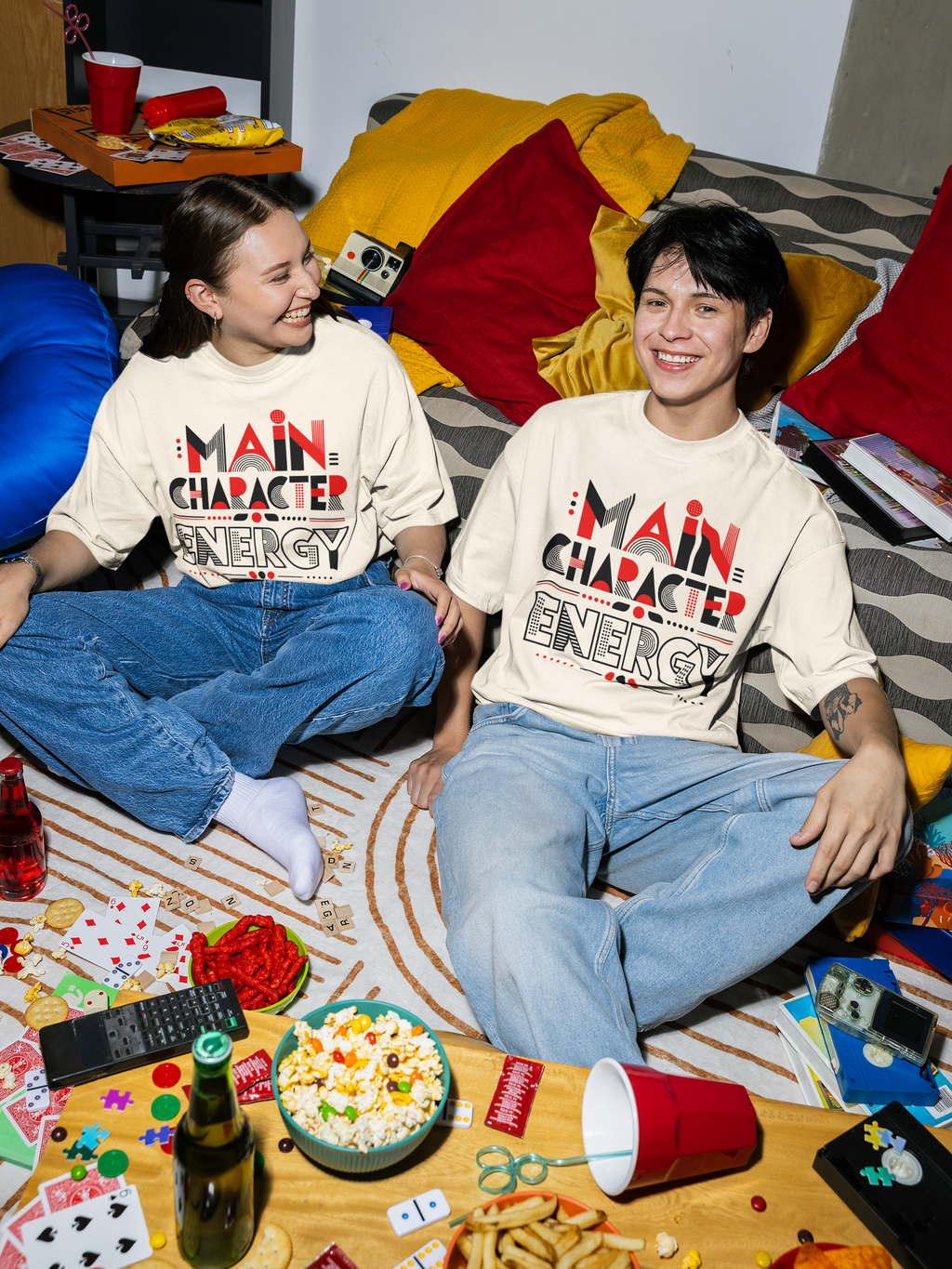 Main Character Energy Unisex T-Shirt | Premium Cotton Tee for Men & Women