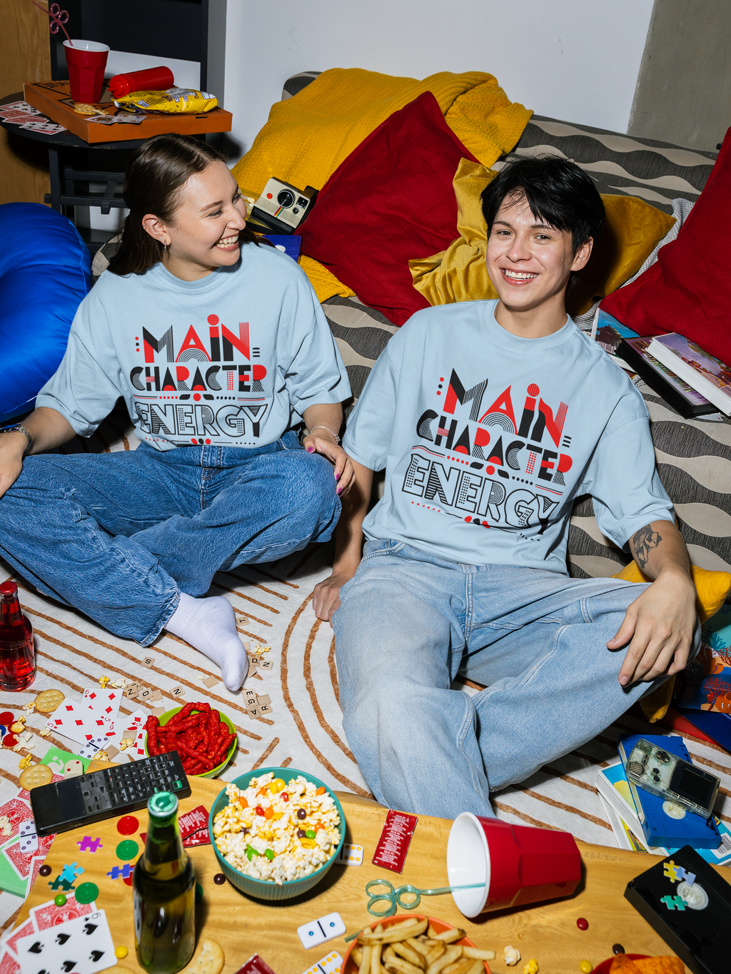 Main Character Energy Unisex T-Shirt | Premium Cotton Tee for Men & Women
