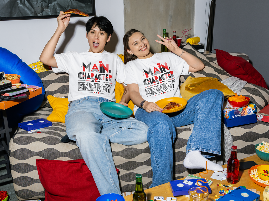 Main Character Energy Unisex T-Shirt | Premium Cotton Tee for Men & Women