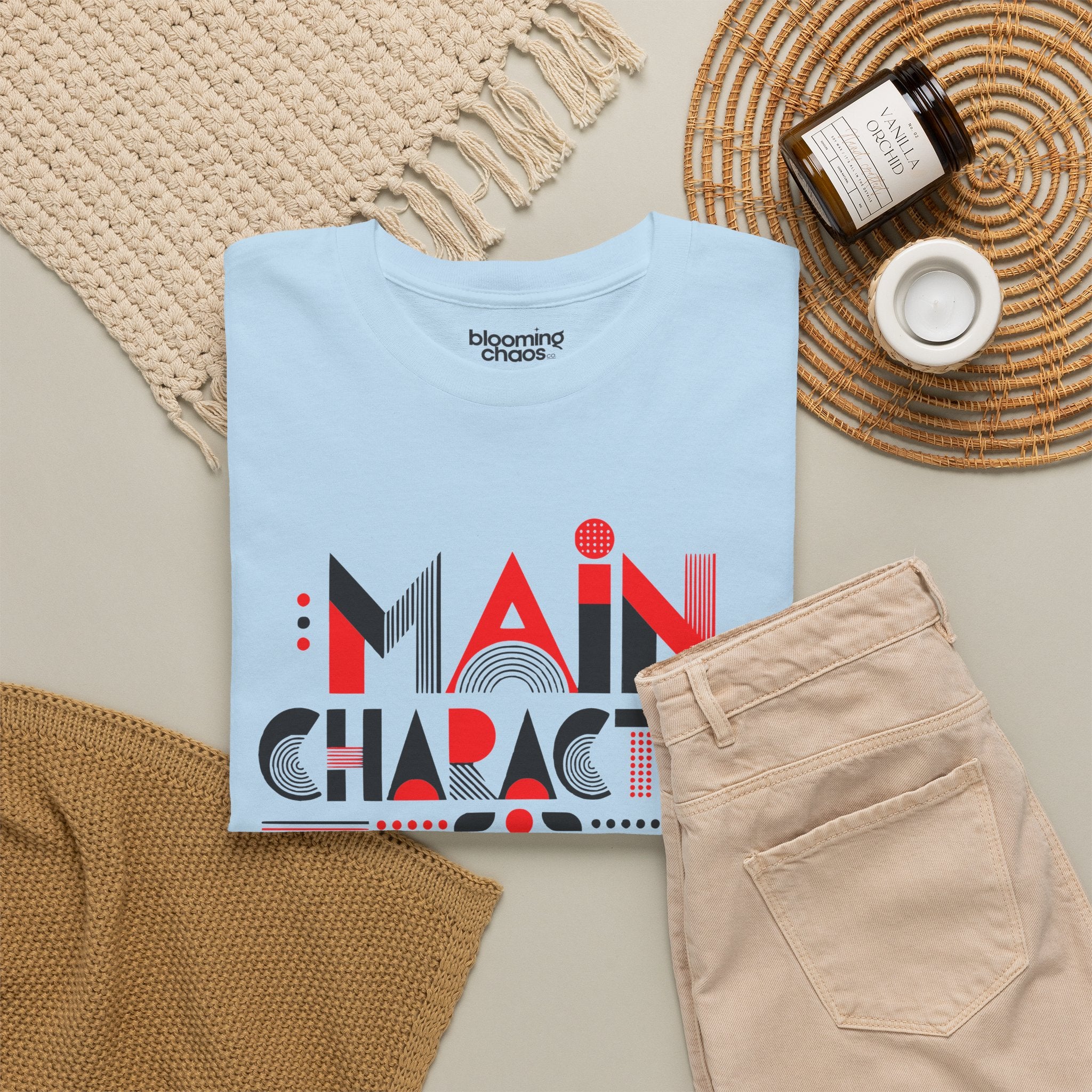 Main Character Energy Unisex T-Shirt | Premium Cotton Tee for Men & Women