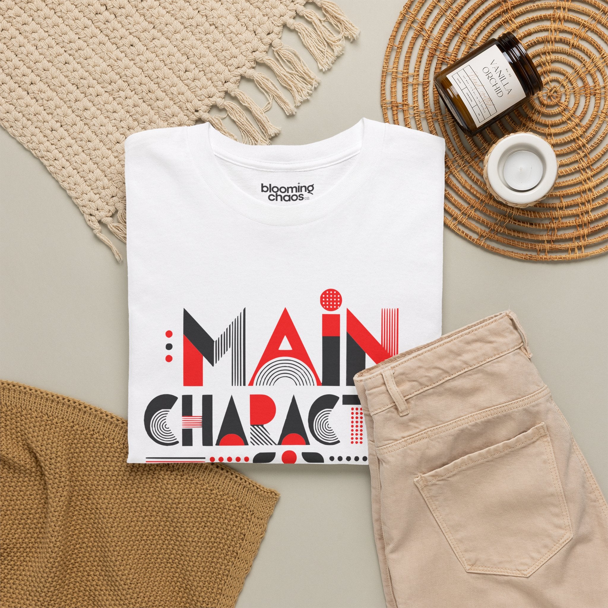 Main Character Energy Unisex T-Shirt | Premium Cotton Tee for Men & Women